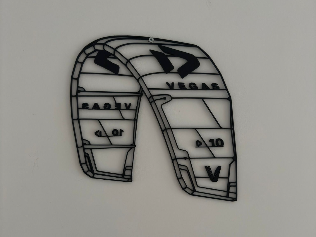 duotone vegas kite wall art