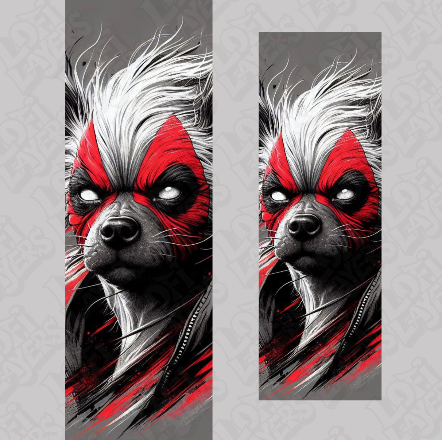 Dogpool Bookmark Hueforge