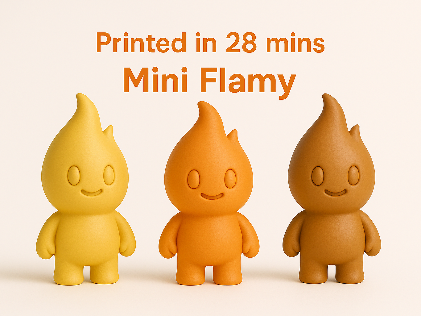 Flamy – Mini Flame Character