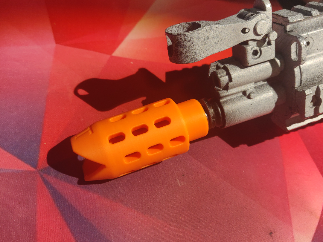 Airsoft Bone Crusher muzzle (M14x1 CCW)
