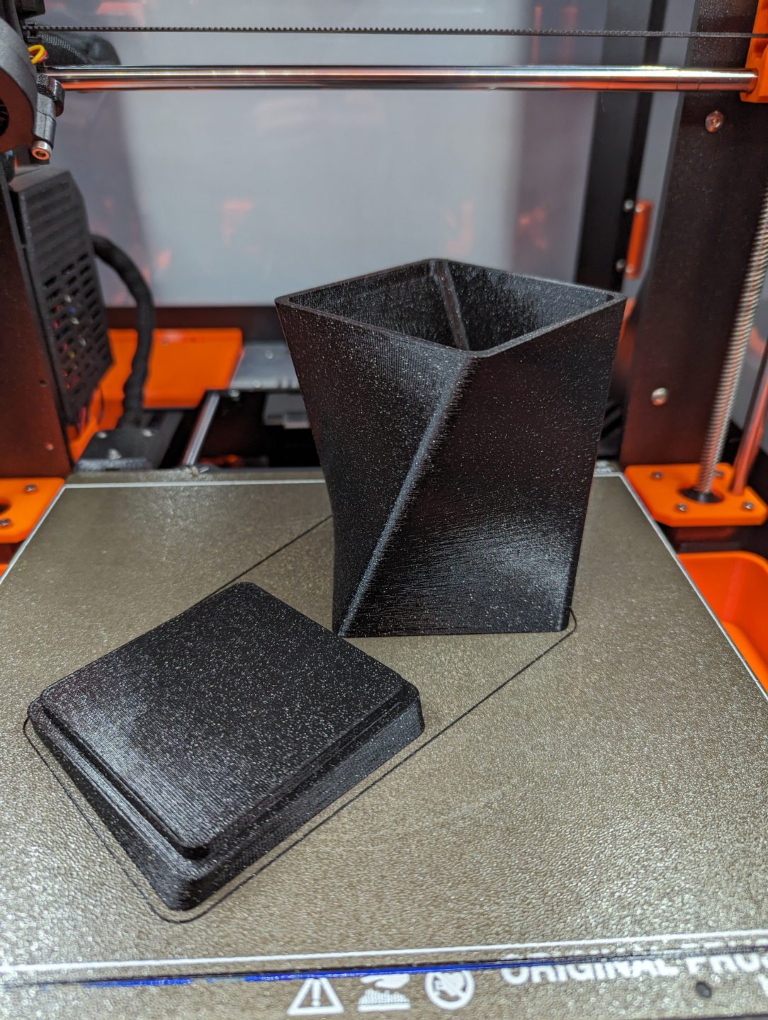 Twisted Square Box