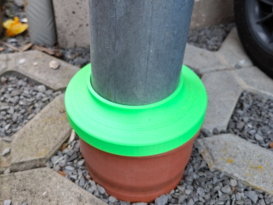 Übergang KG100 auf Ø80