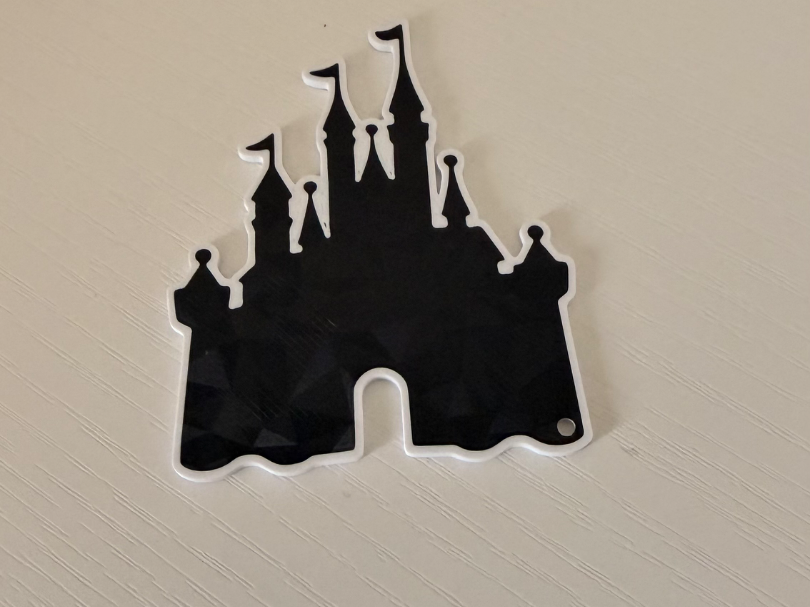 portachiavi castello disney