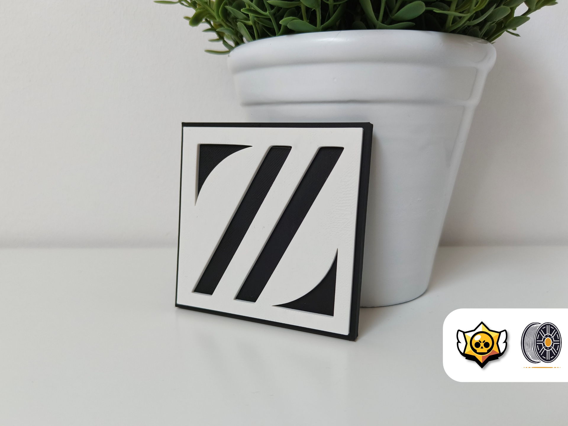 Zeta Logo | Brawl Stars Esports Display Plaque
