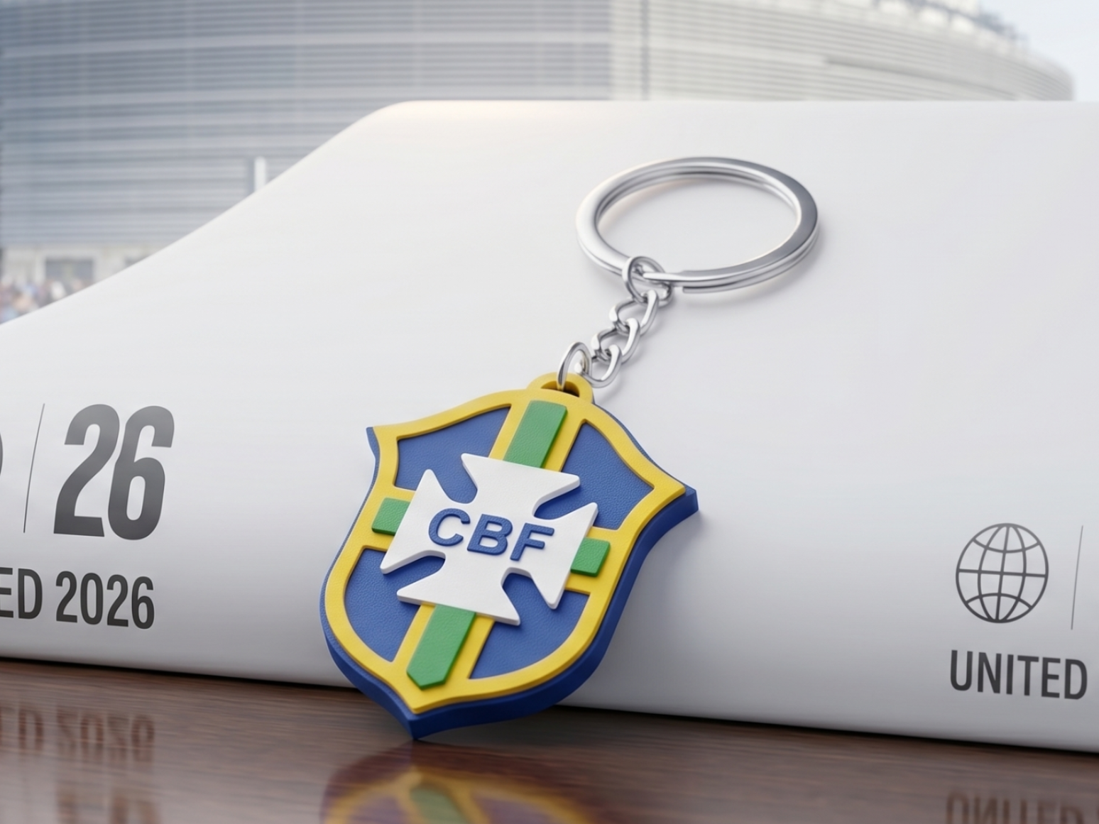 Brazilian 2026 World Cup Keychain - Charm