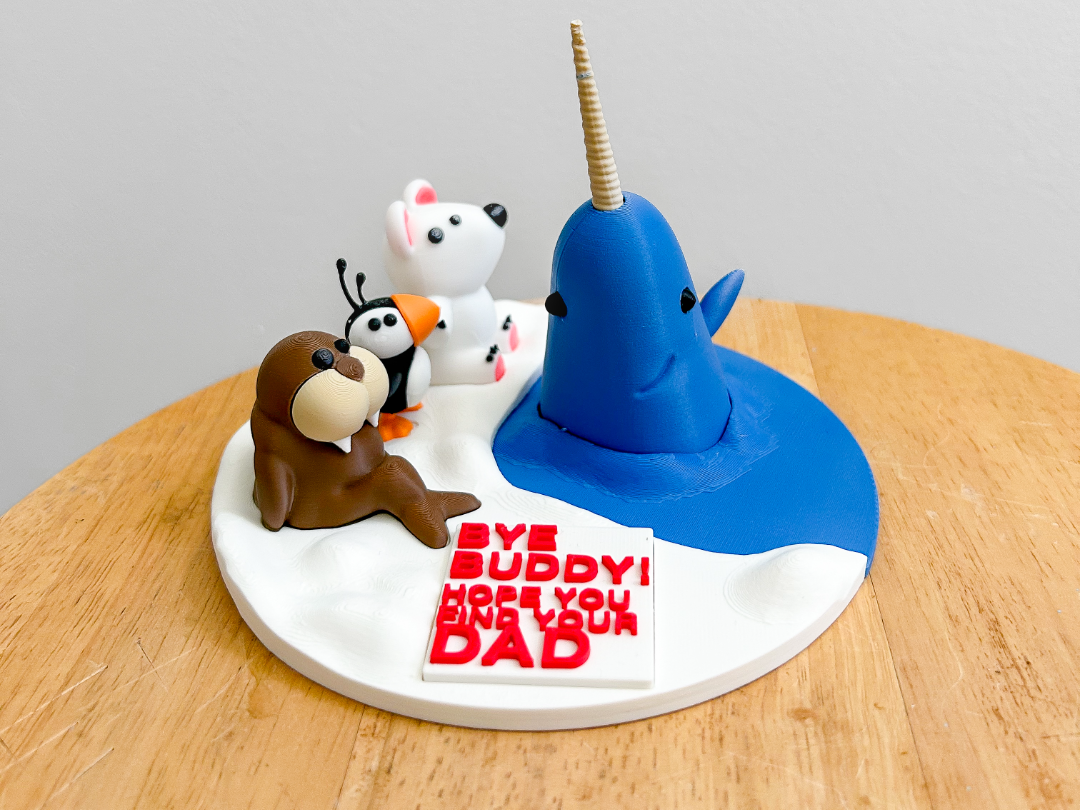 Bye Buddy Diorama from Elf - Non AMS