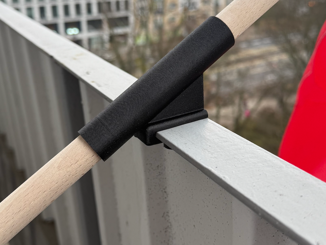 Balcony Flag Mount