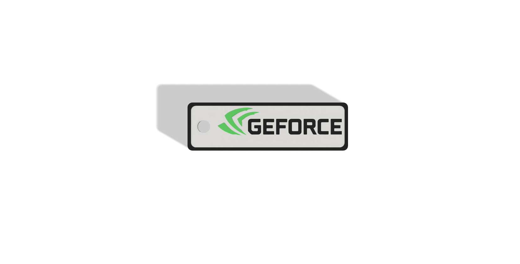 NVIDIA GEFORCE Keychain