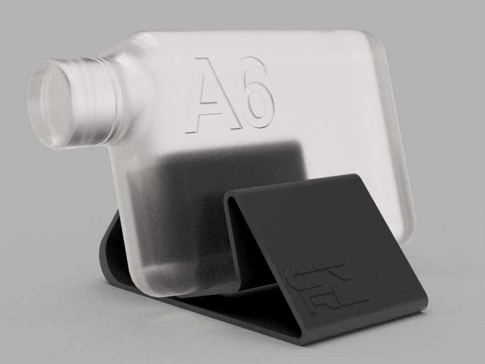 memobottle desktop stand