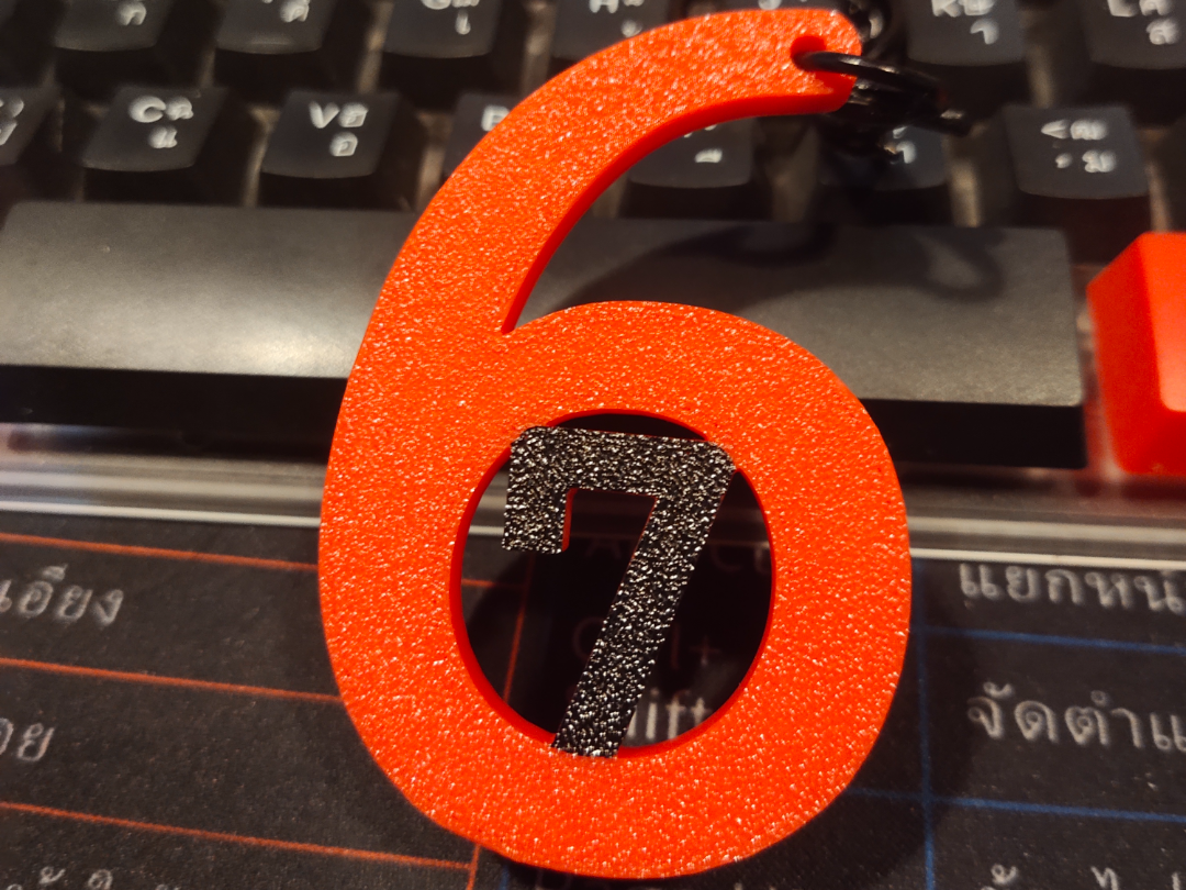 67 Six Seven key Bottle Opener Keychain
