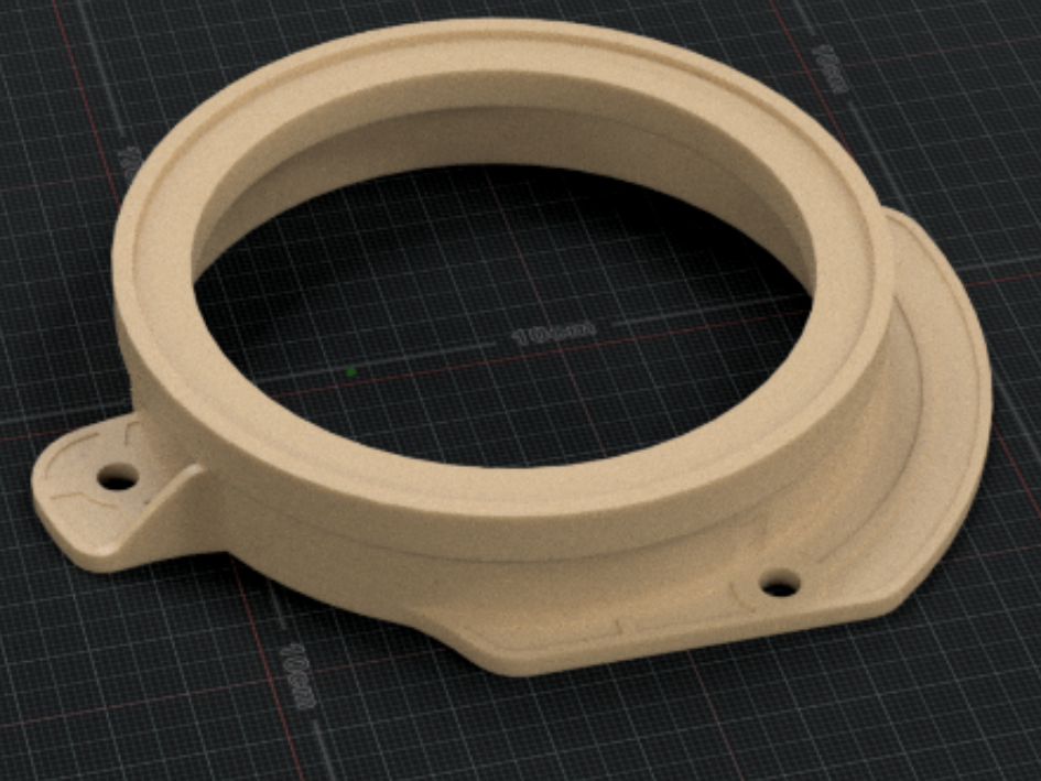 FORD MUSTANG (2015-24) 3" Midrange adapters