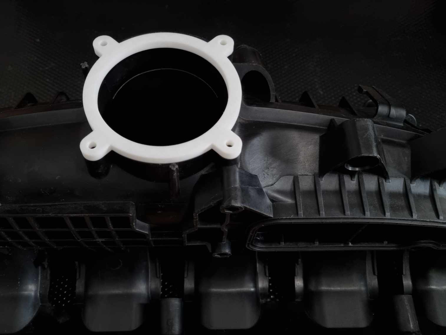 N55 flange Intake manifold (throttle side) DXF STL