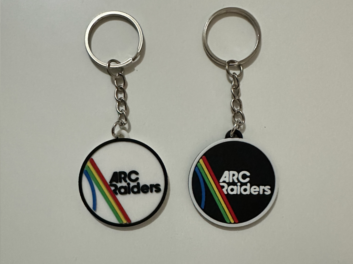 Arc Raiders Logo Keychain (AMS Multi-Color)