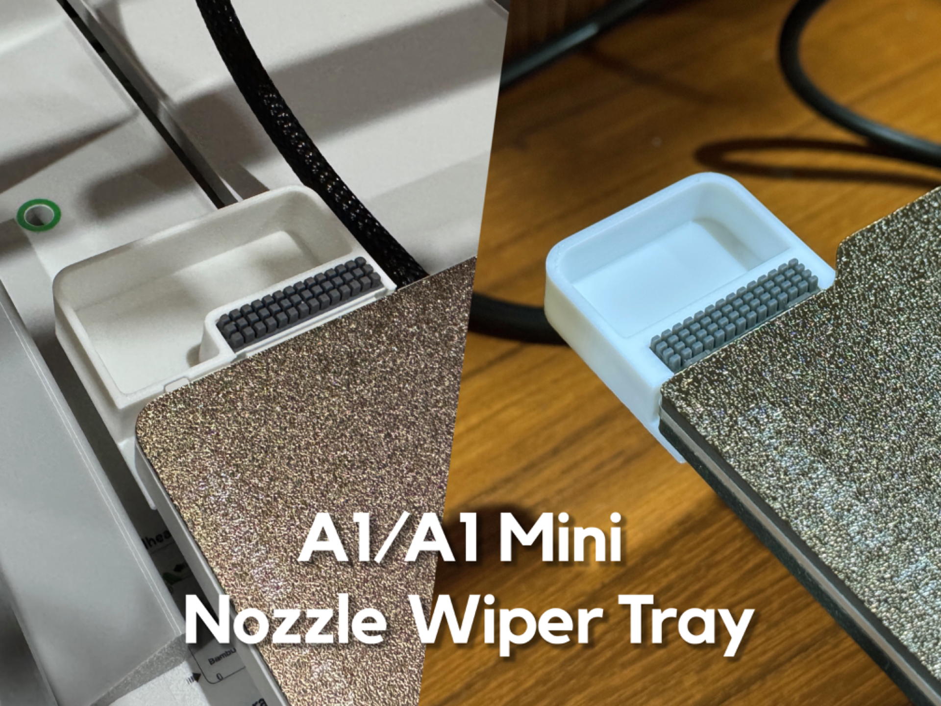 A1 Nozzle Wiper Tray