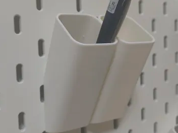 IKEA SKÅDIS pen holder (no supports needed)