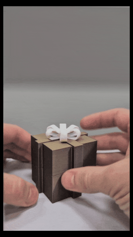 Christmas fidget clicker gift box
