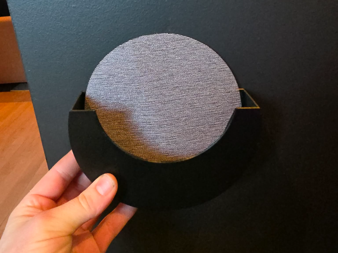 150mm / 6" Sandingpaper wallholder