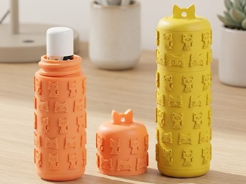 ChapStick Carry Case - Cat themed
