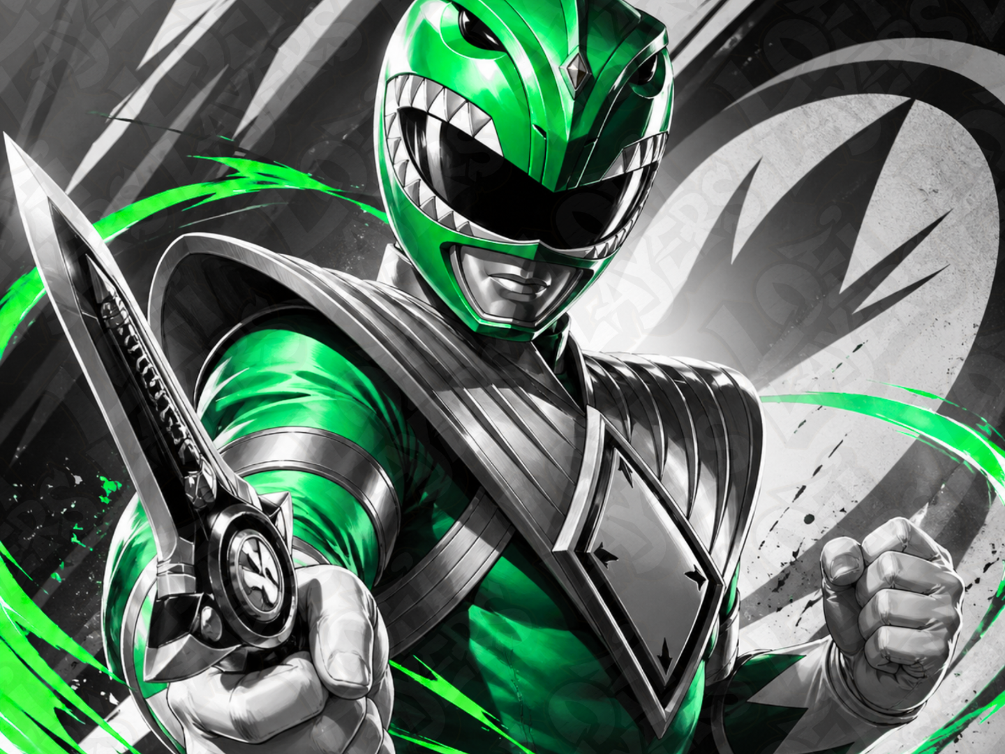 The Green Ranger Hueforge
