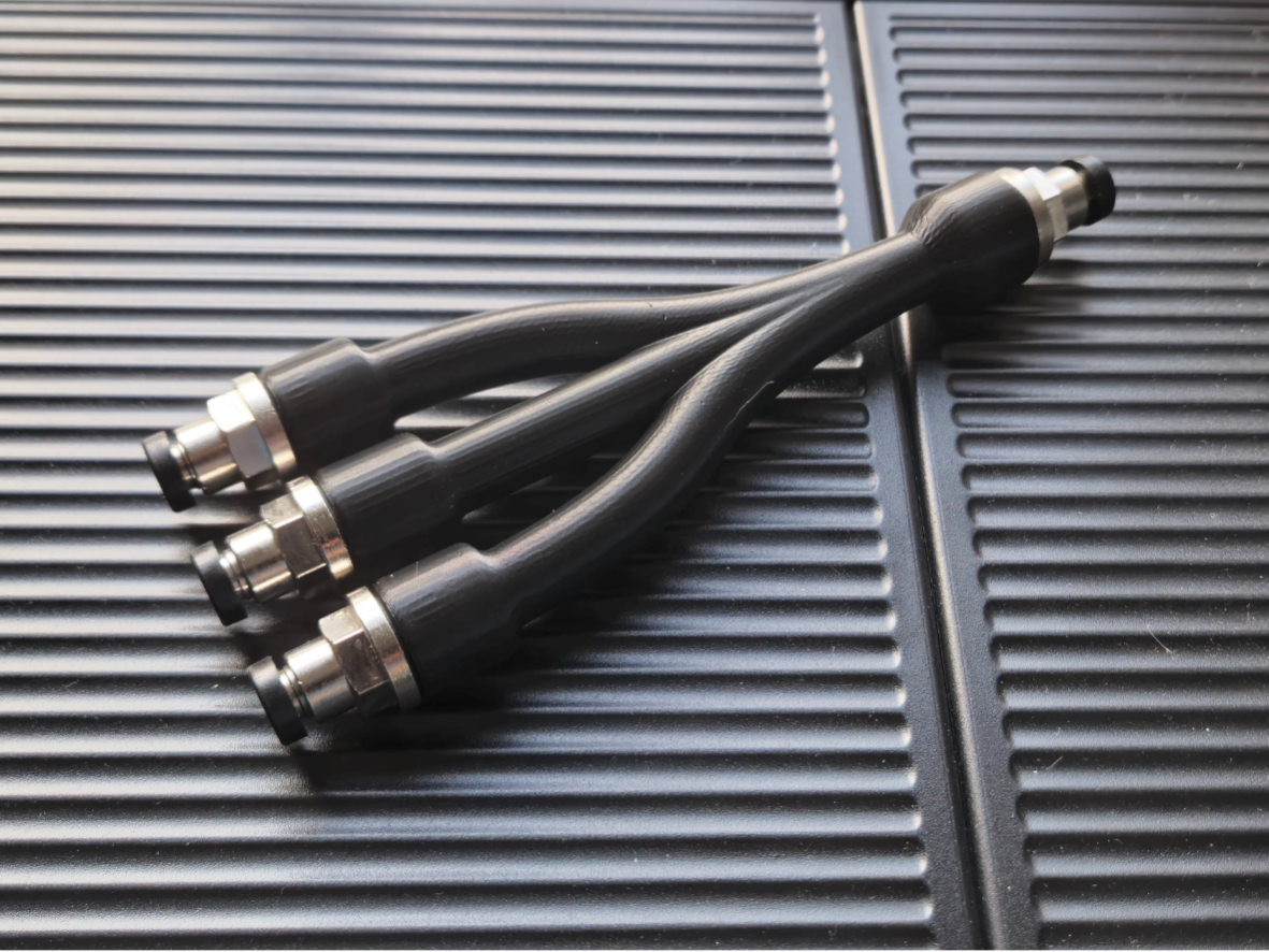 3 in 1 PTFE Tube Connector Splitter External Roll