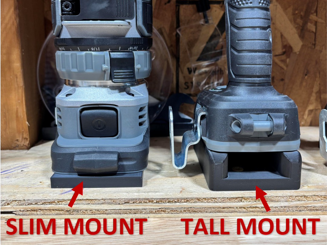 Flex 24v Tool Holder - Tall Mount