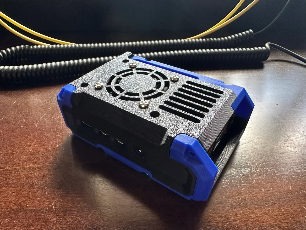 Raspberry Pi 4 Case Remix - Top Panel Fan Grill