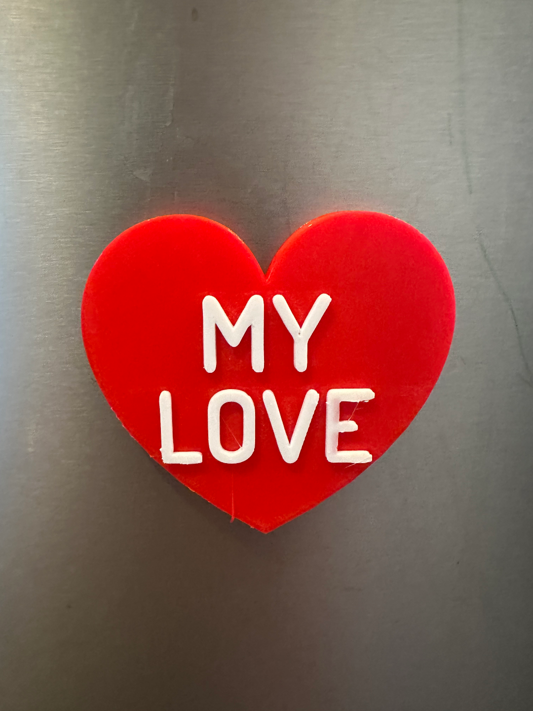 Valentines Day Conversation Heart Magnet My Love