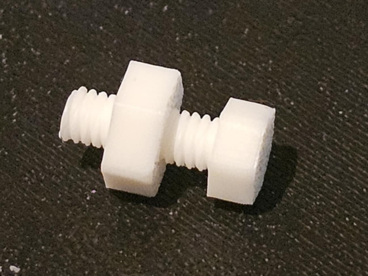 4mm Screw & Nut