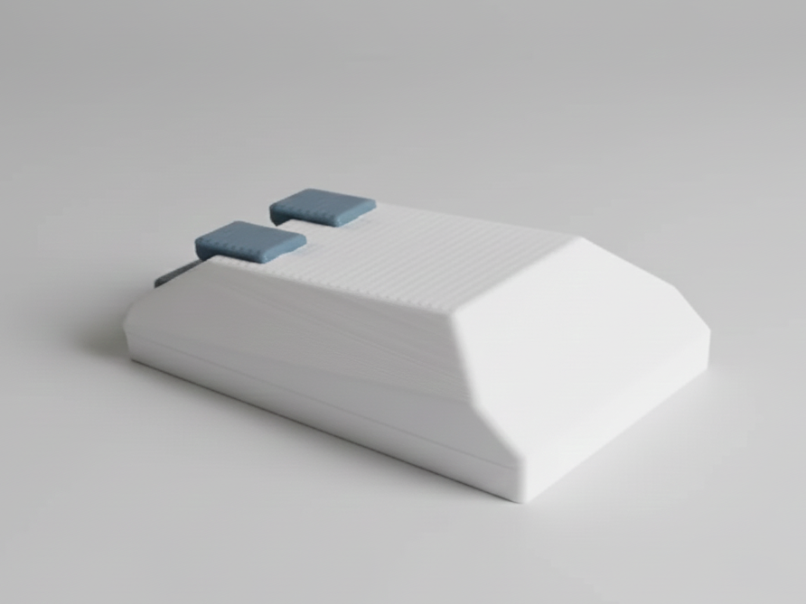 Commodore Amiga Mouse Keychain