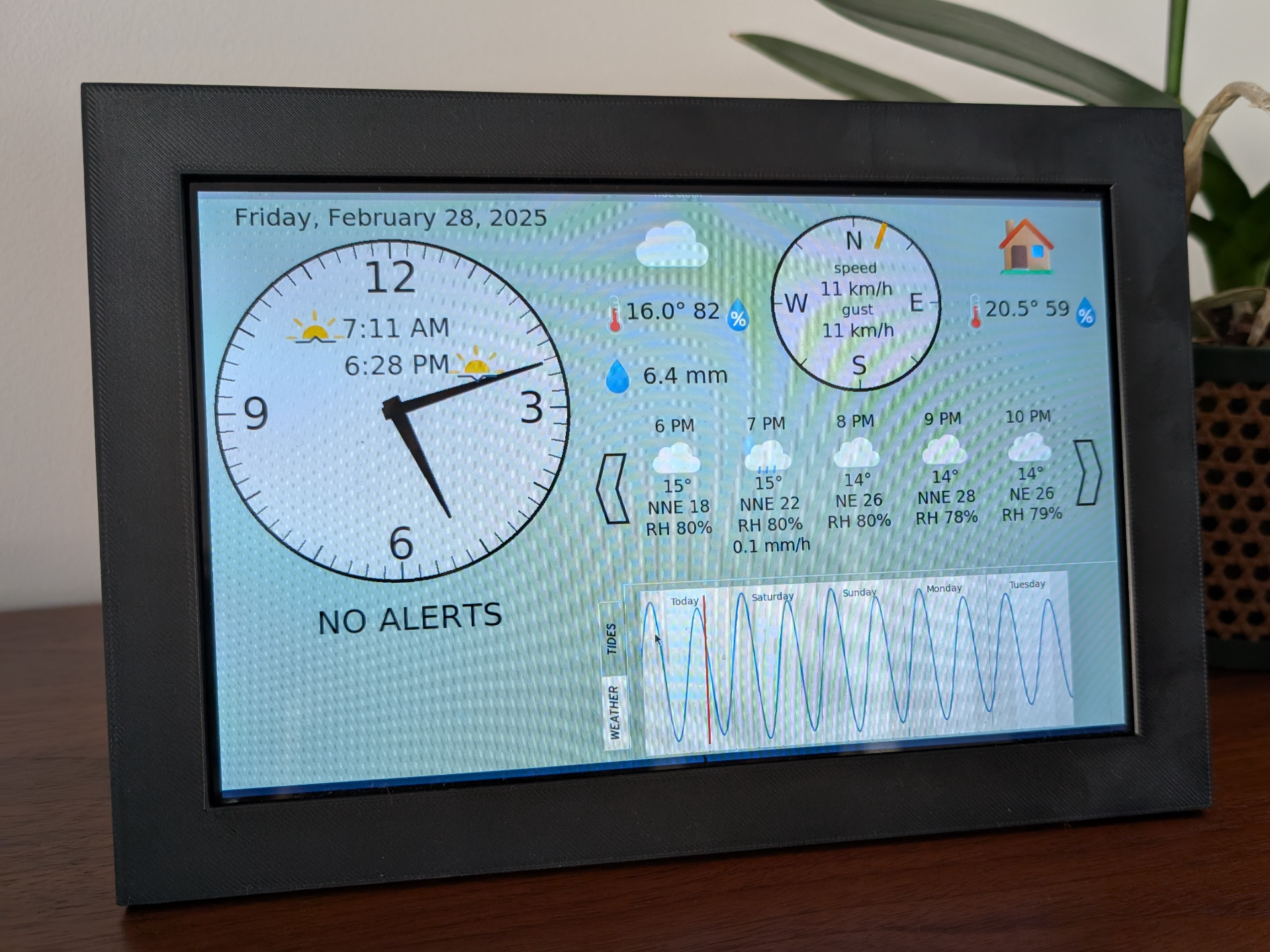 Updated! Frame&mount for Waveshare 10.1DP-CAPLCD