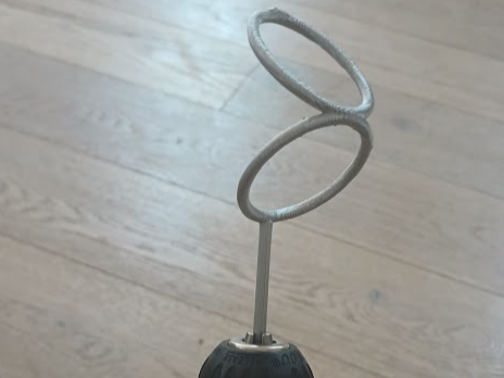 2 rings illusion drill bit