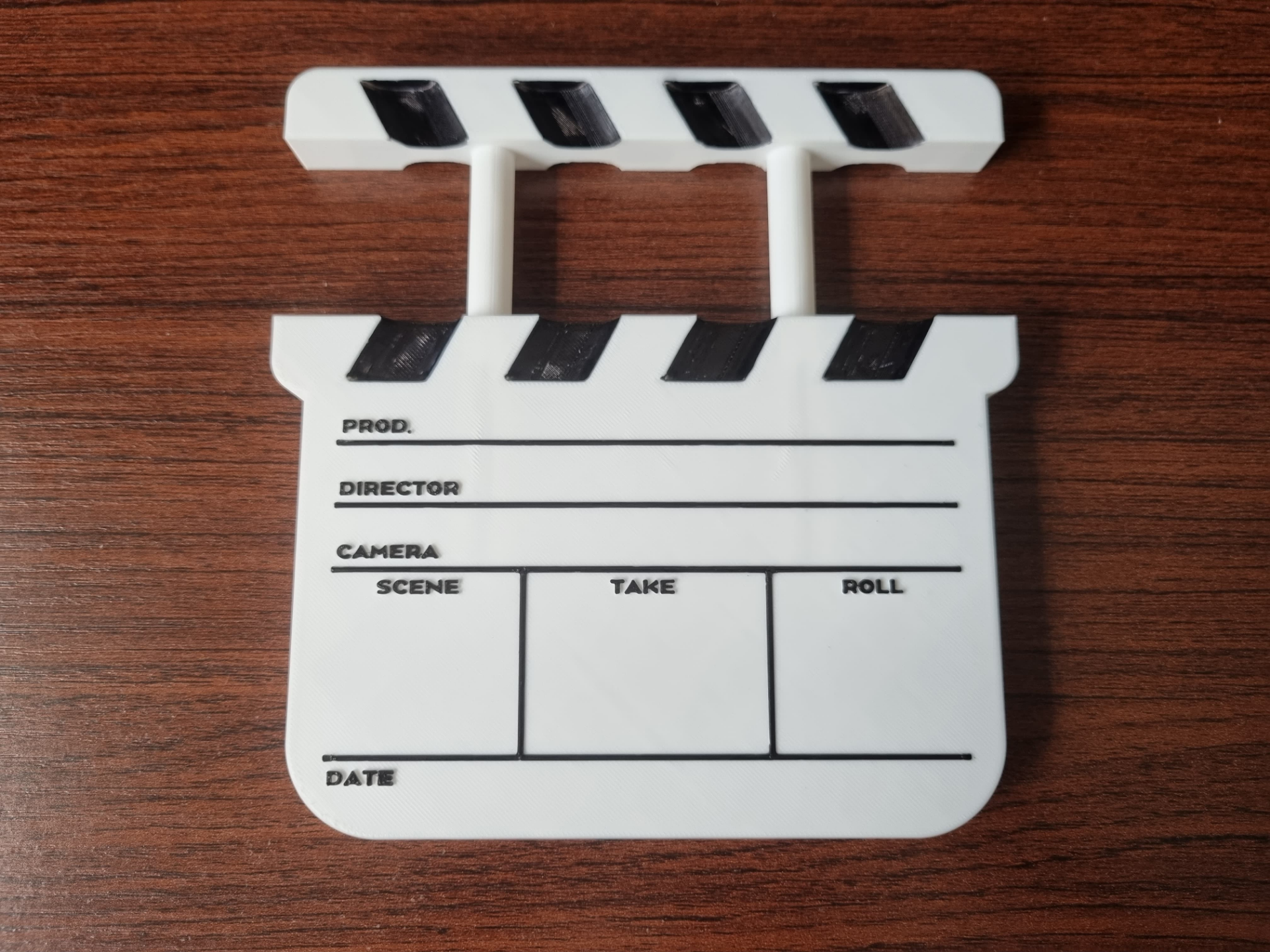 Budget Director ClapperBoard