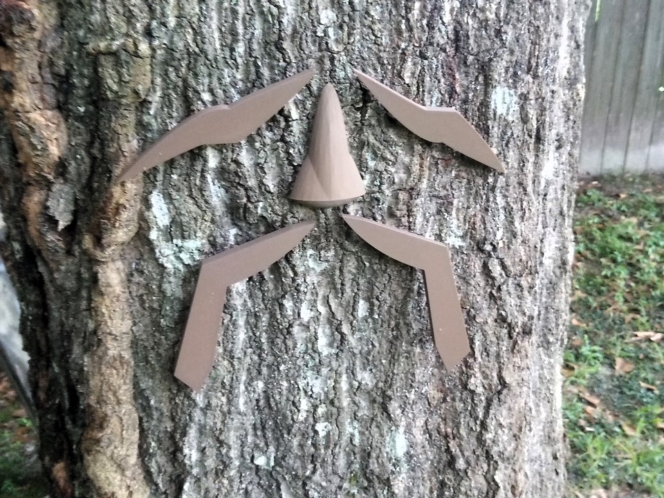 Deku Tree face for trees