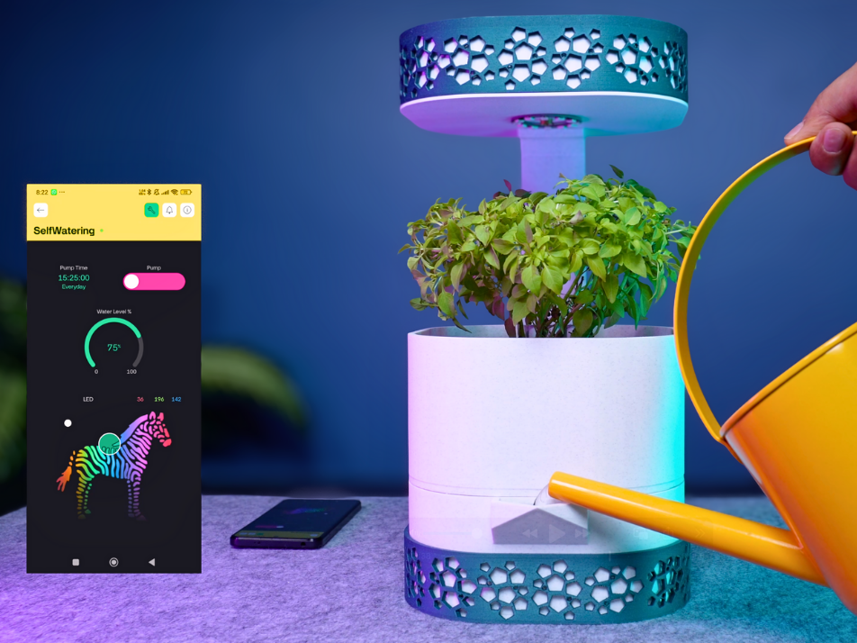 Automated Self-Watering Smart Planter