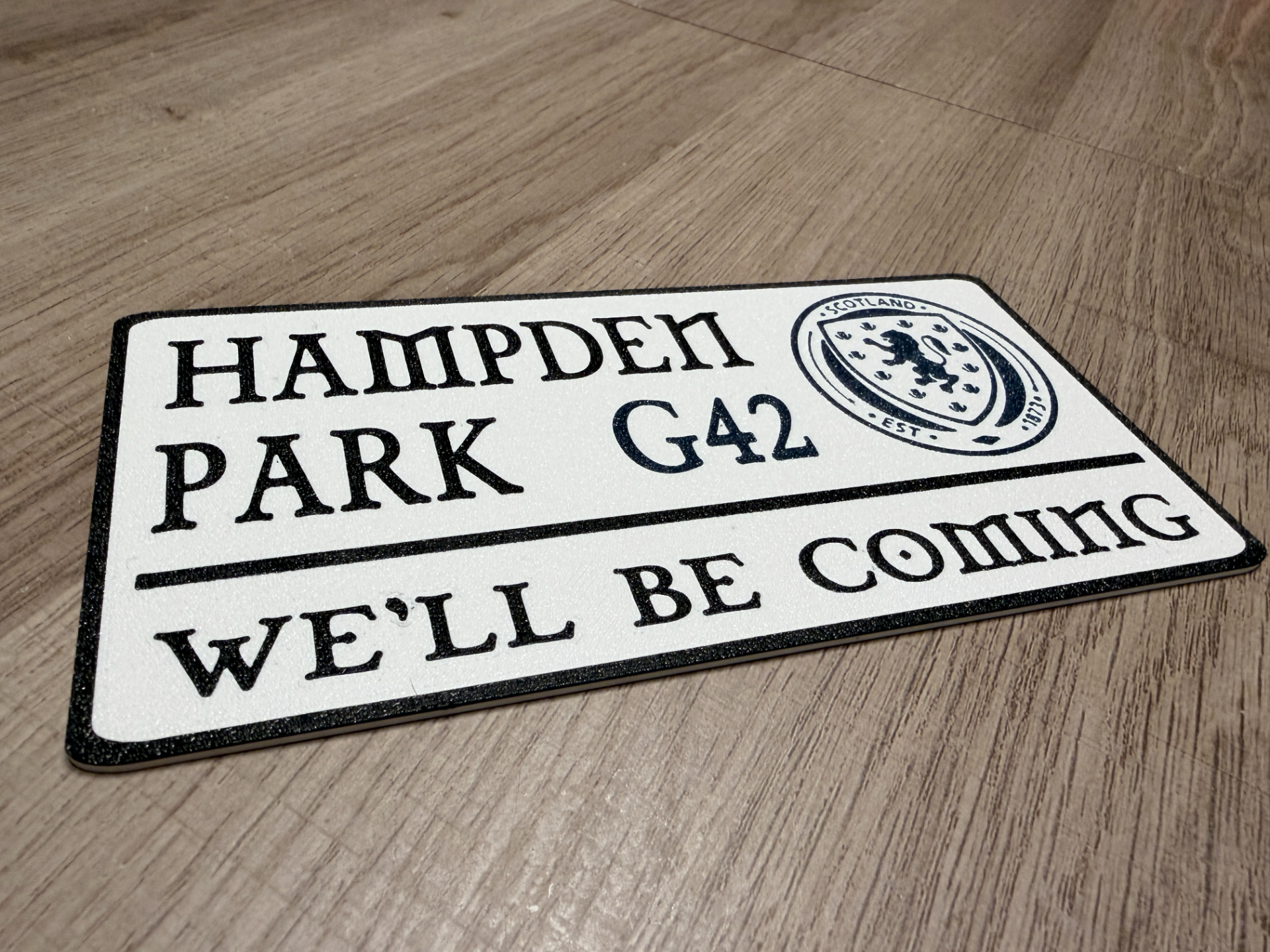 Hampden Park Wall Sign