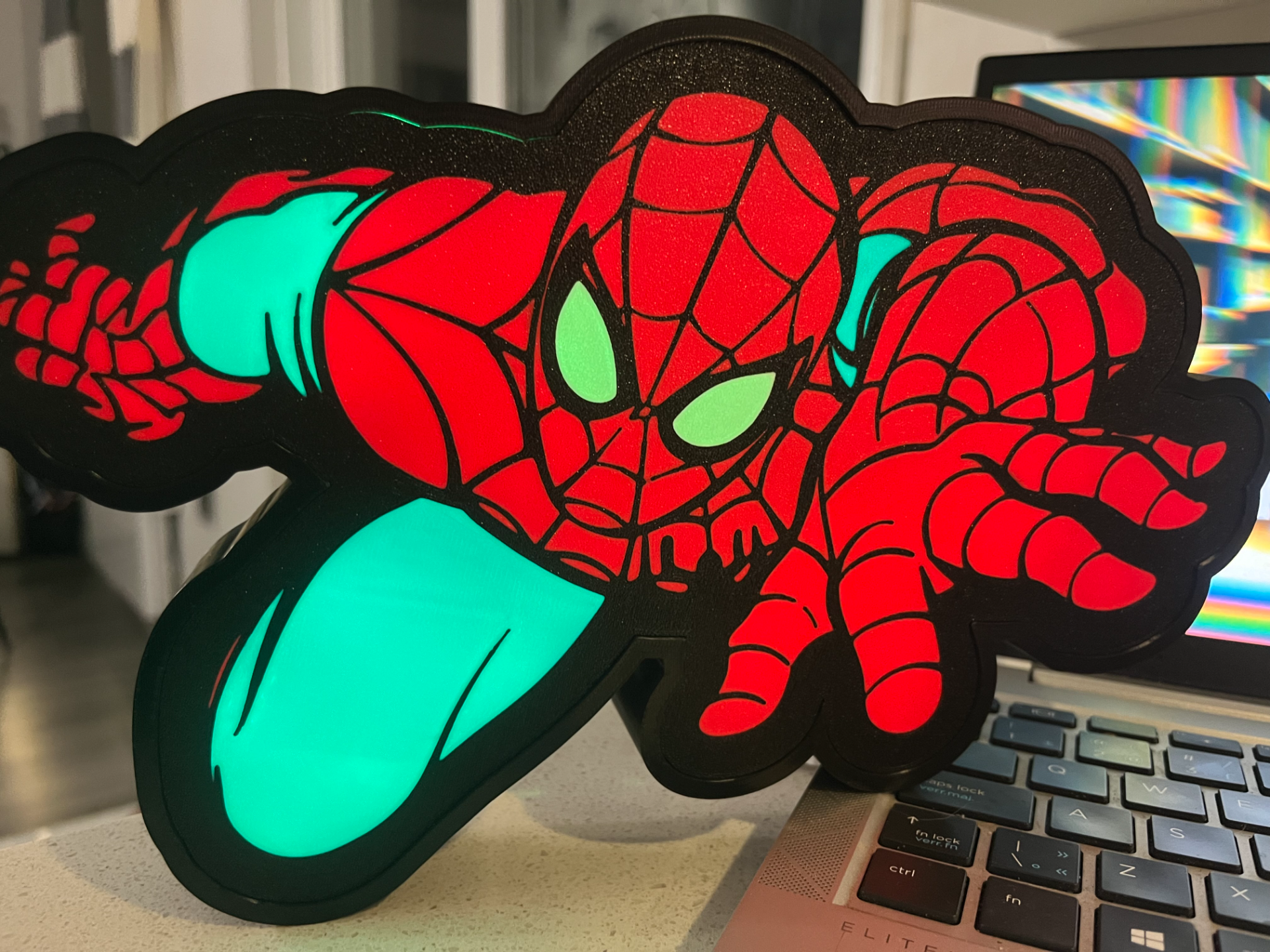 Spider-Man lightbox