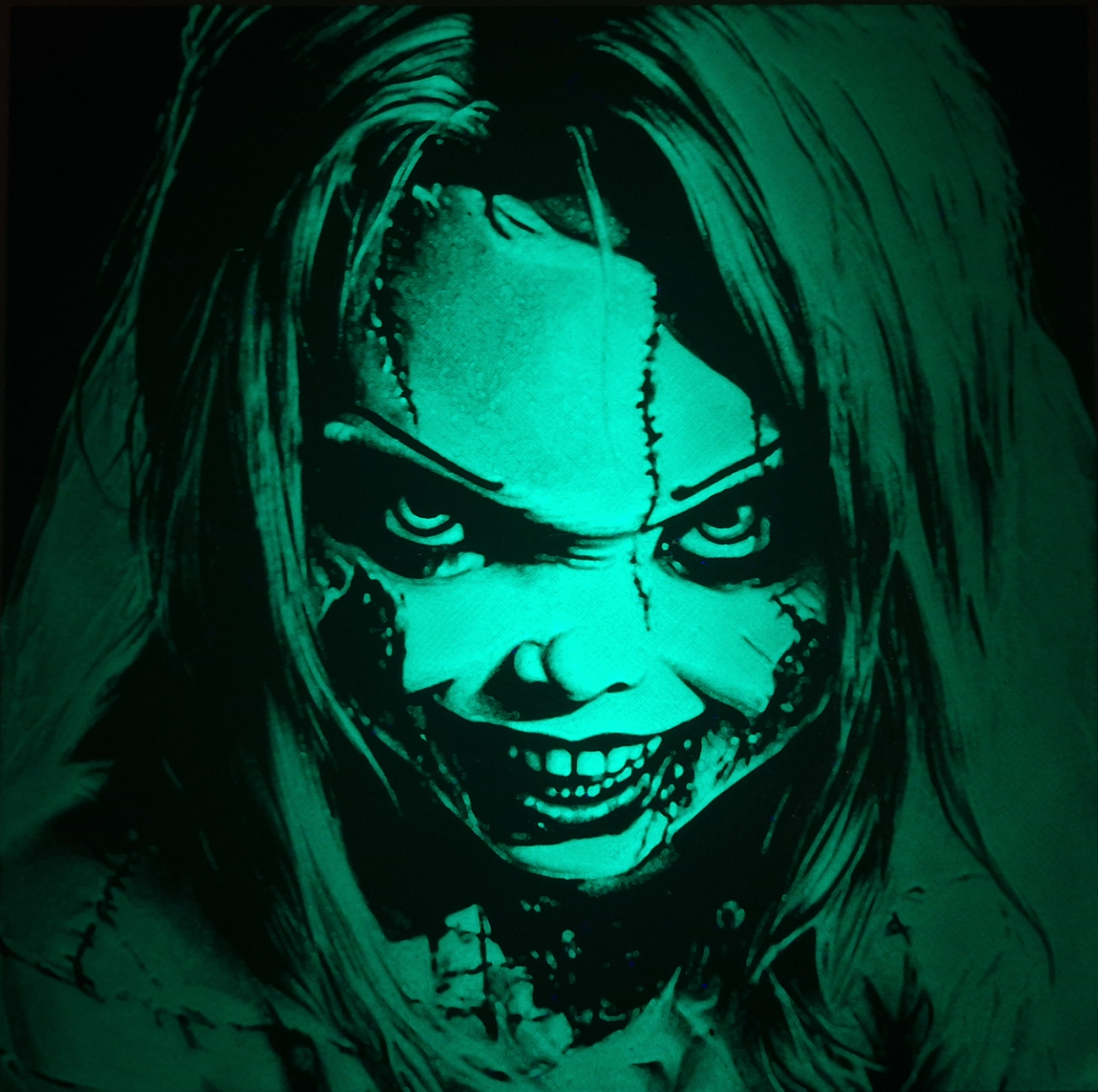 "Glowing" - Tiffany (Bride of Chucky)