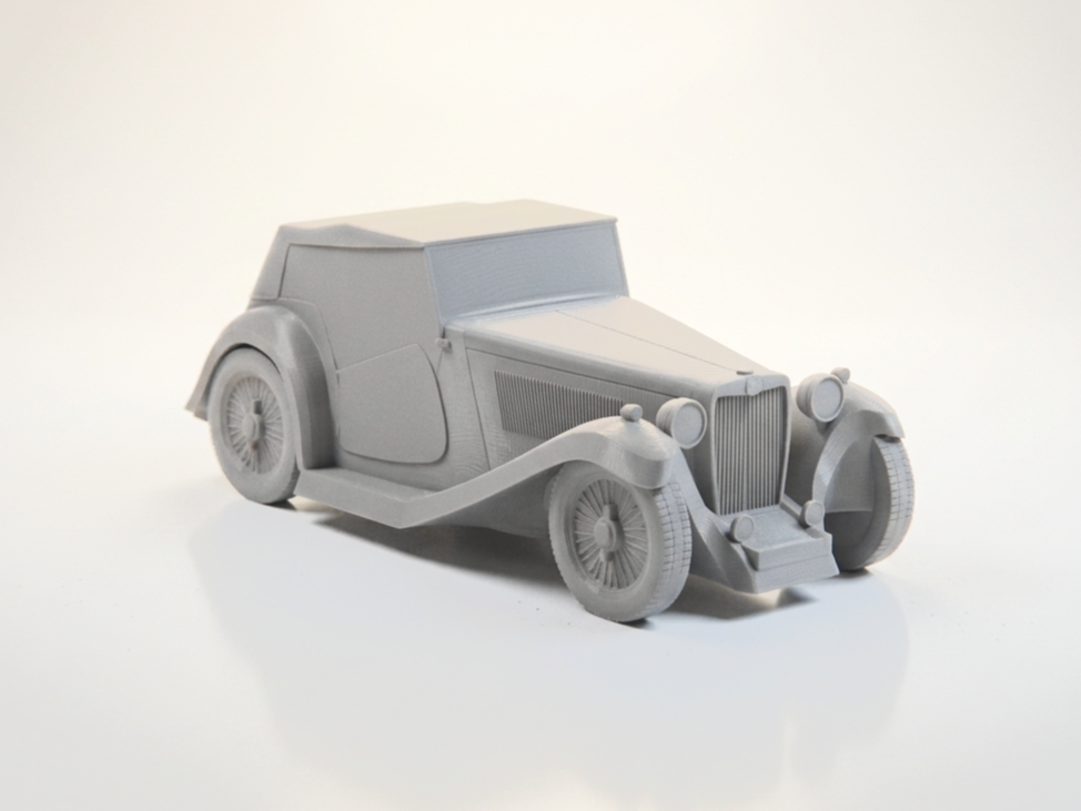 MG T-Type - Retro Sports Car Model