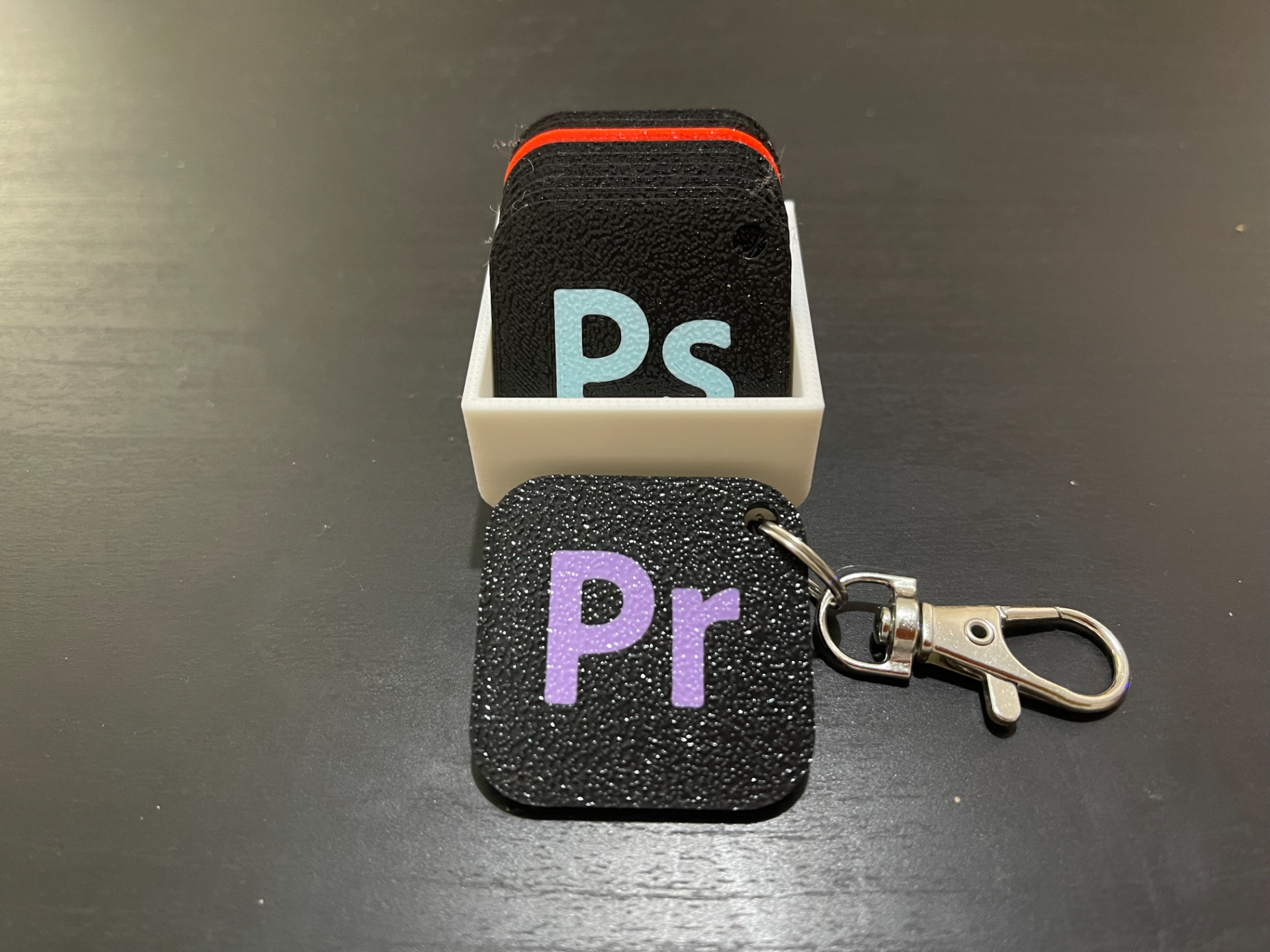 Premiere - Adobe App Icon Keyring