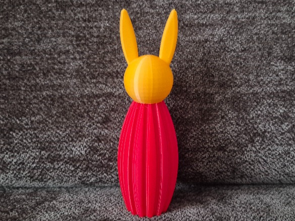 Easter bunny 2 colours