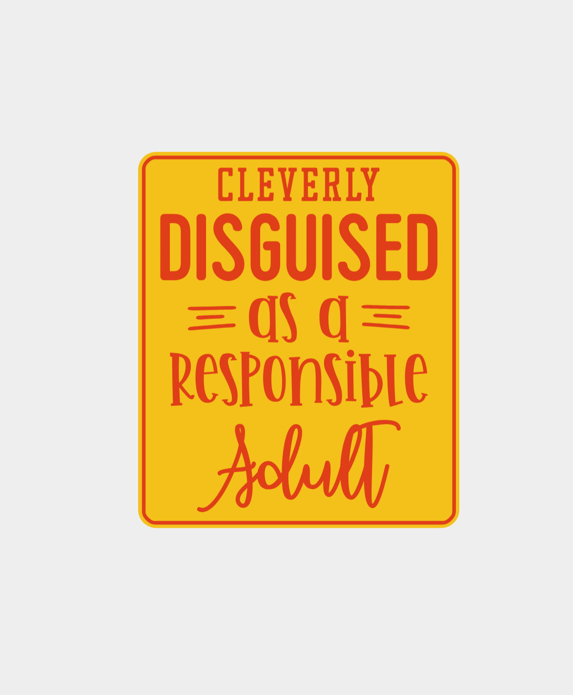 Responsible Adult :)