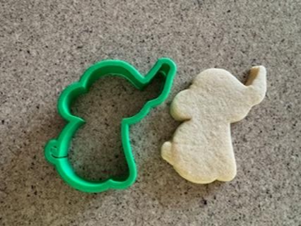 3.75" Sitting Baby Elephant Cookie Cutter