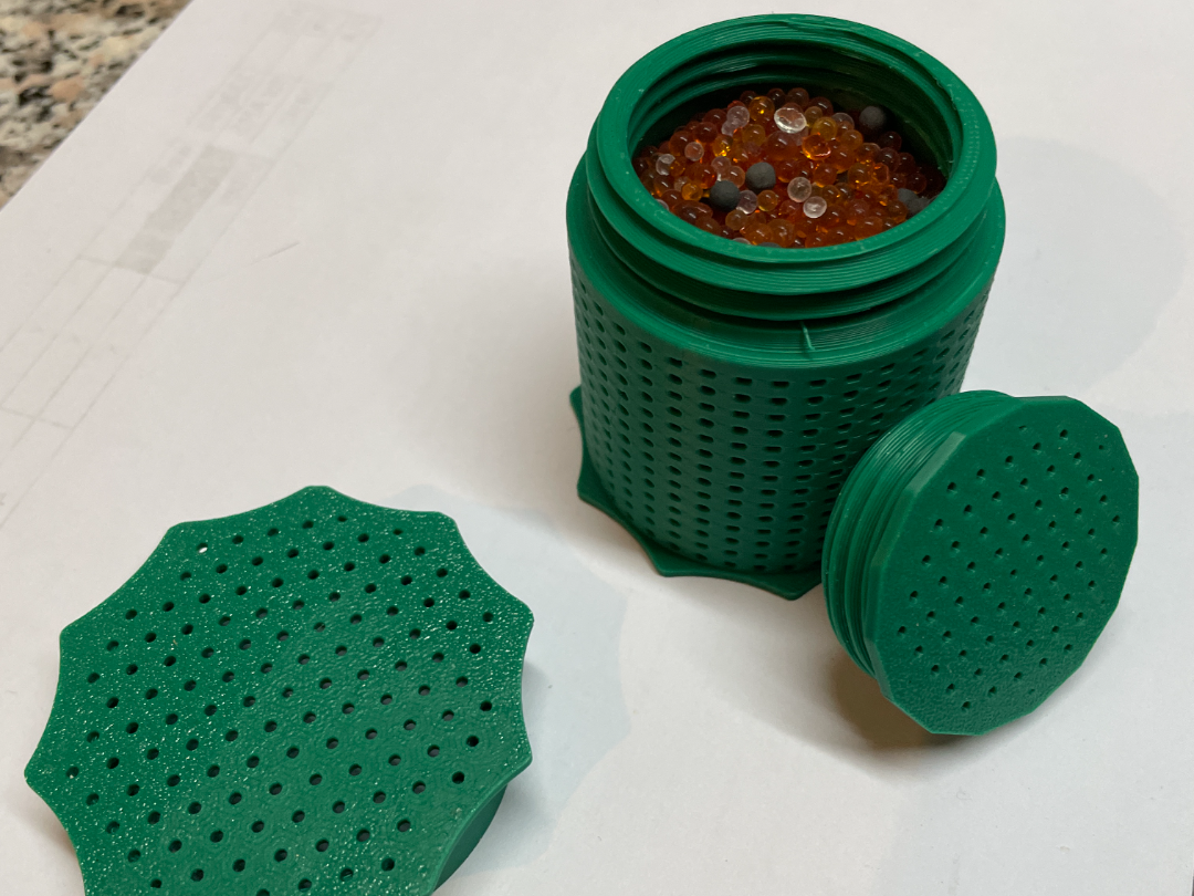 Container silica gel for Bambu Lab Spool
