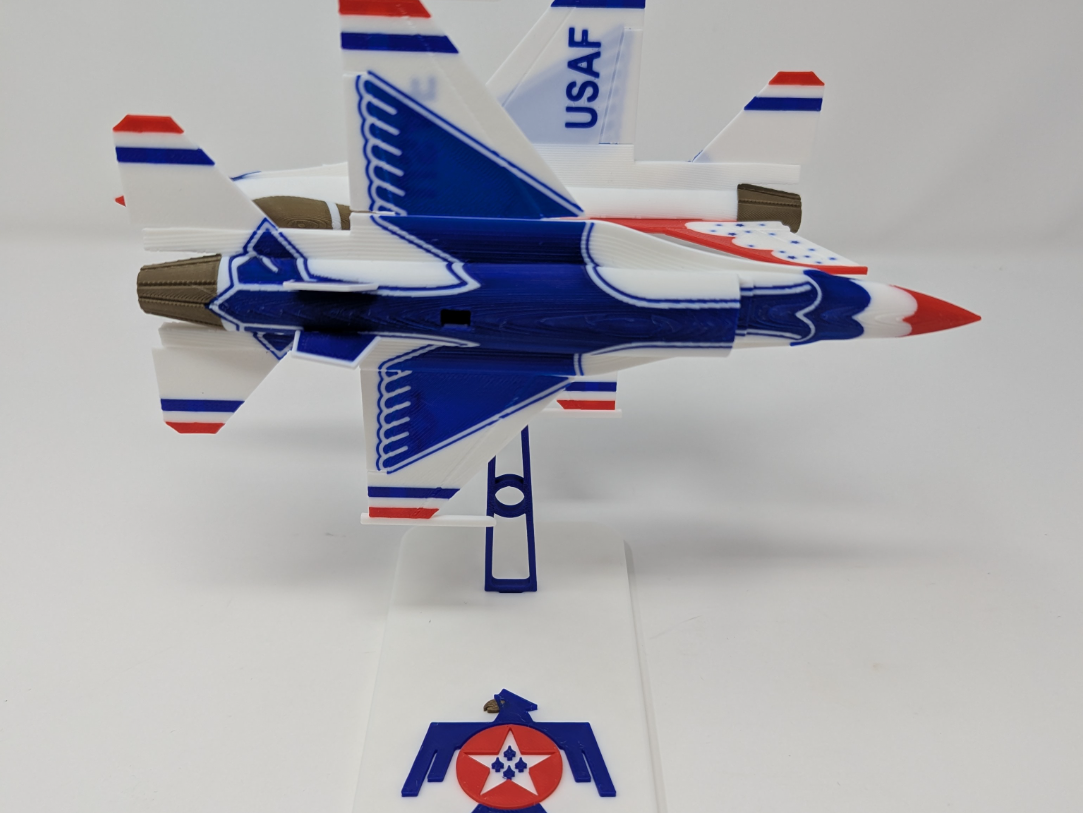 Calypso or Reflection stand for Thunderbirds F-16