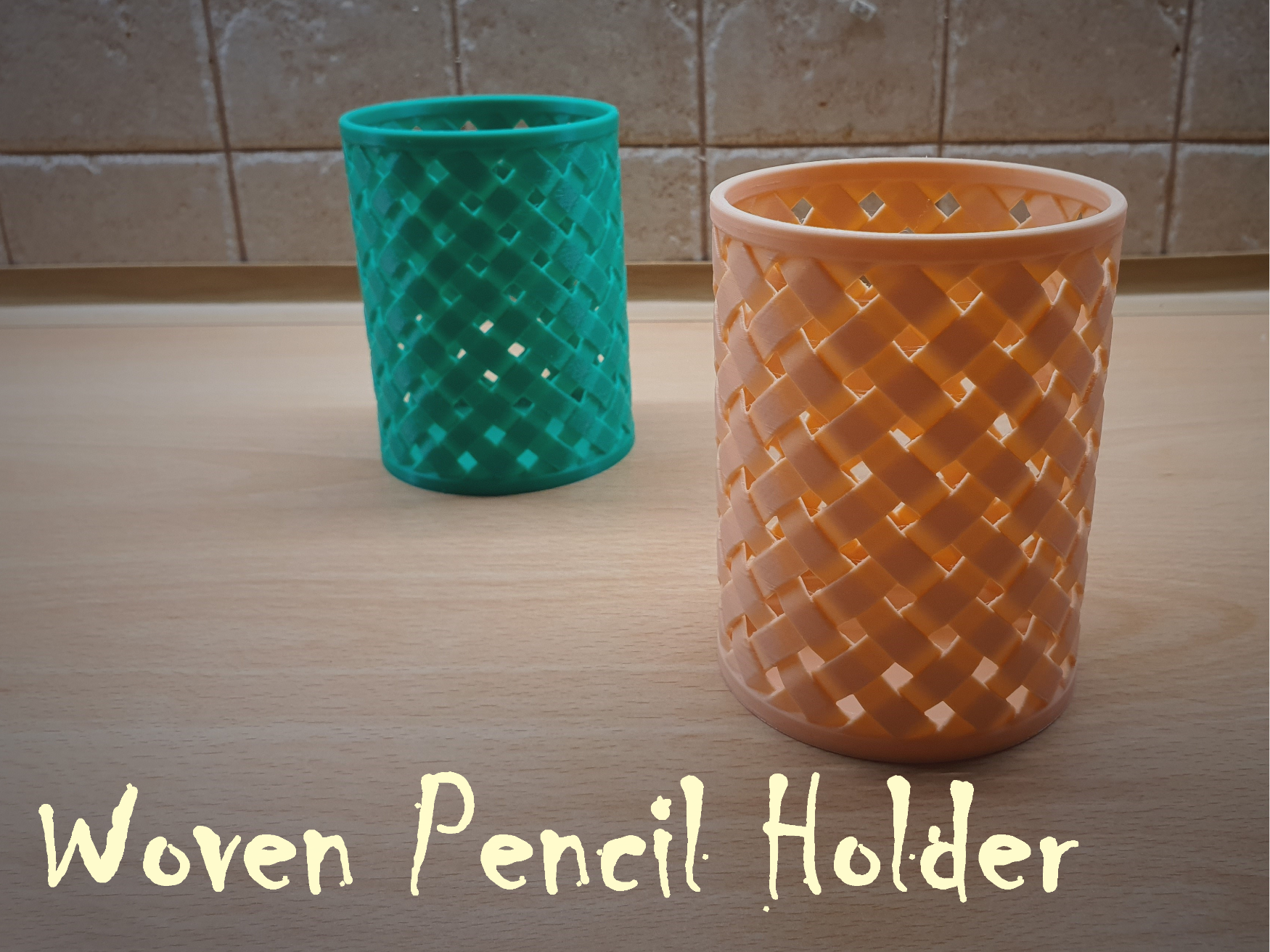 Woven Pencil Holder