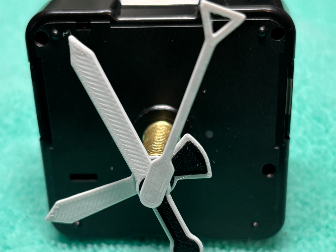 Altimeter Style Clock Hands