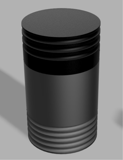 Aufbewahrungsbox (Stifte) mit Bajonettverschluss