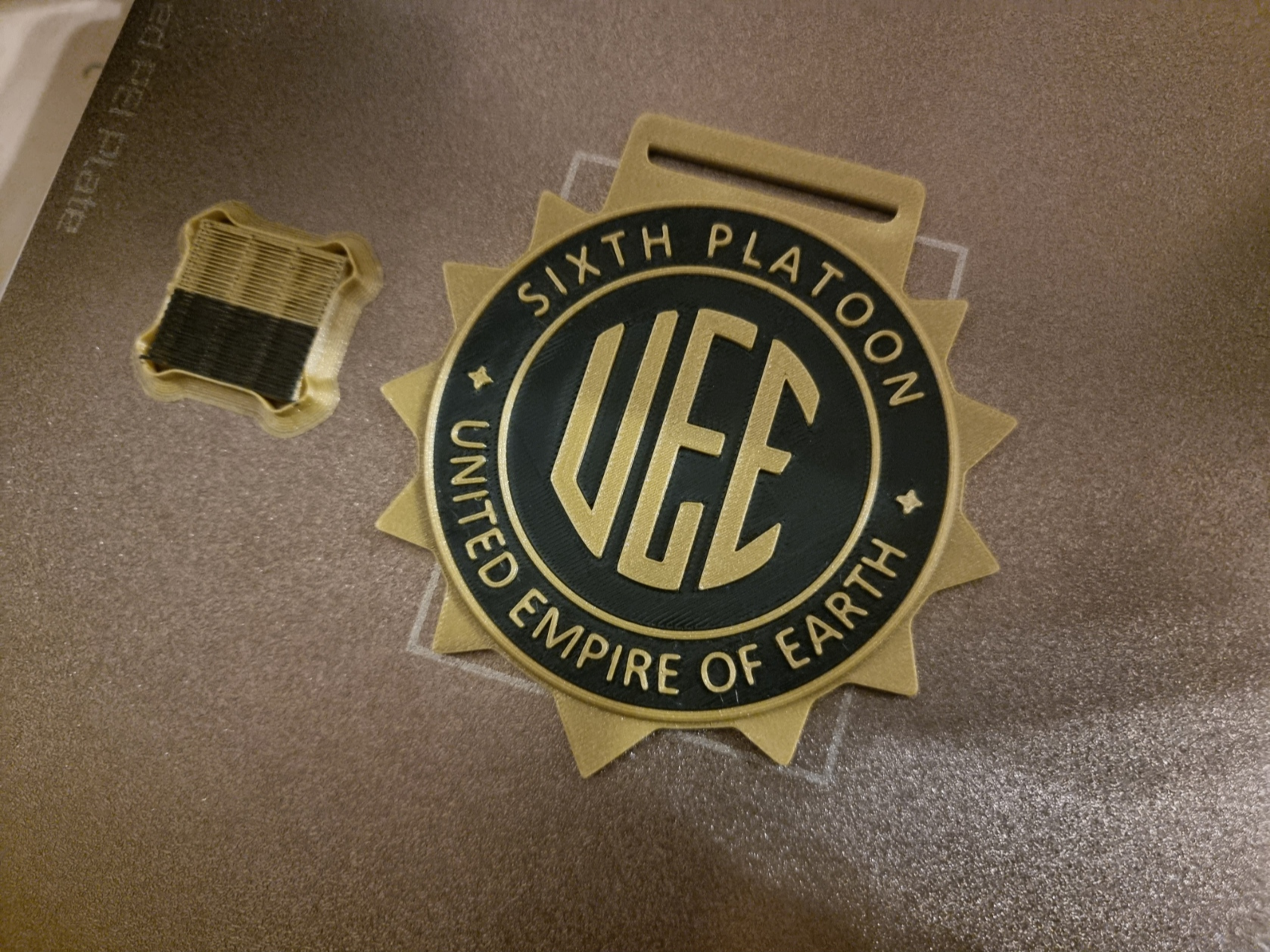 Star Citizen - UEE 6th Platoon Medaille (Nachbau)