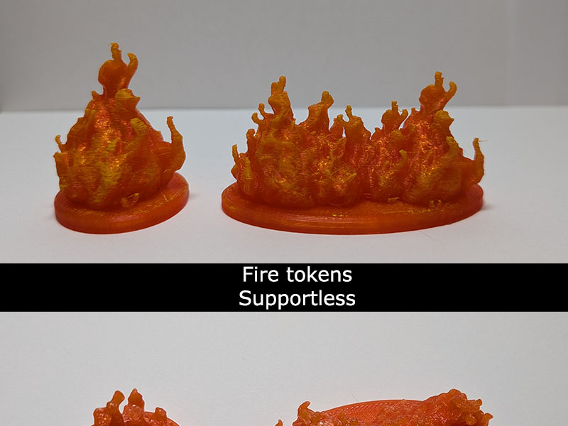 Fire token - spell (supportless)
