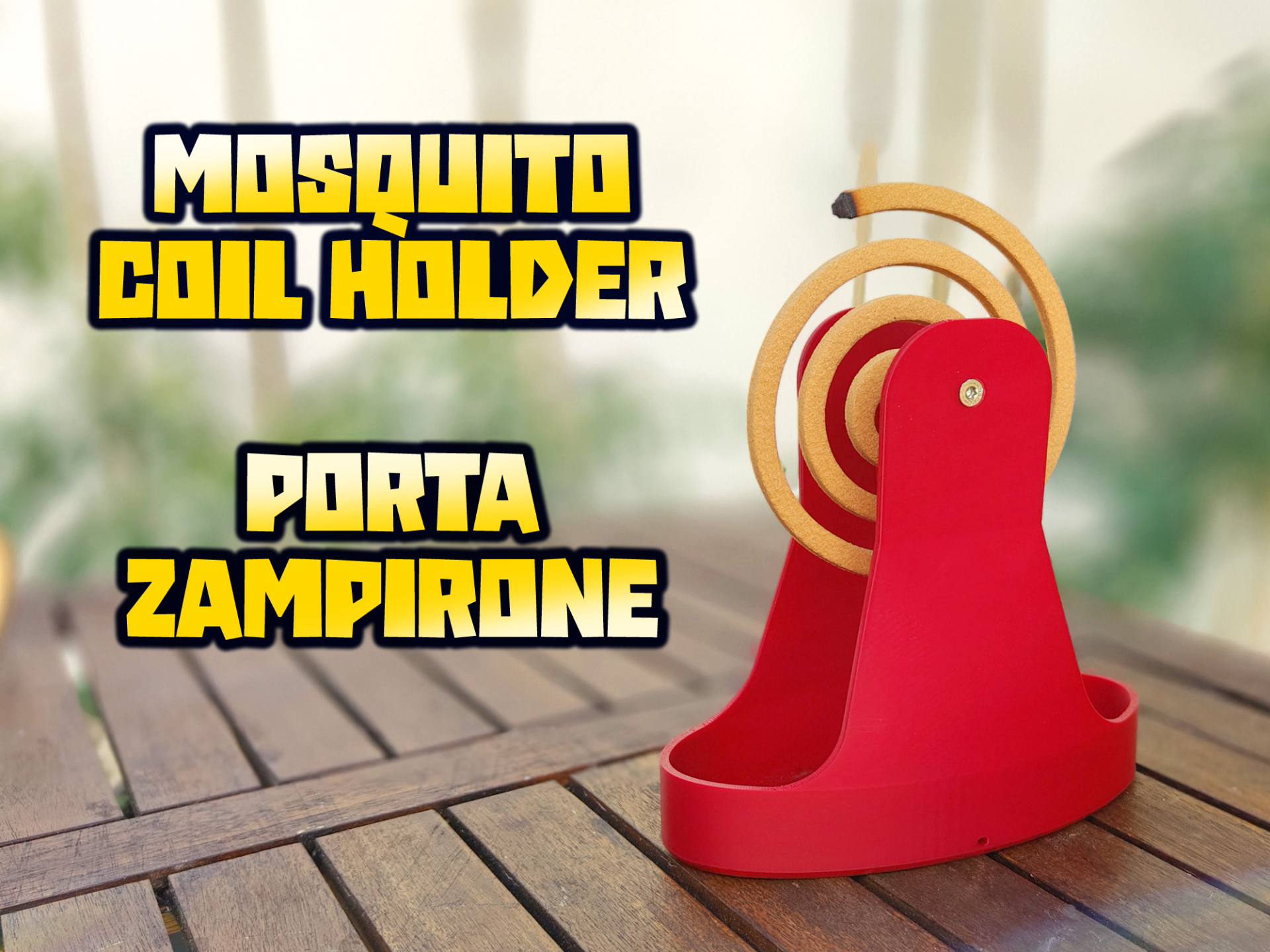 Mosquito Coil Holder